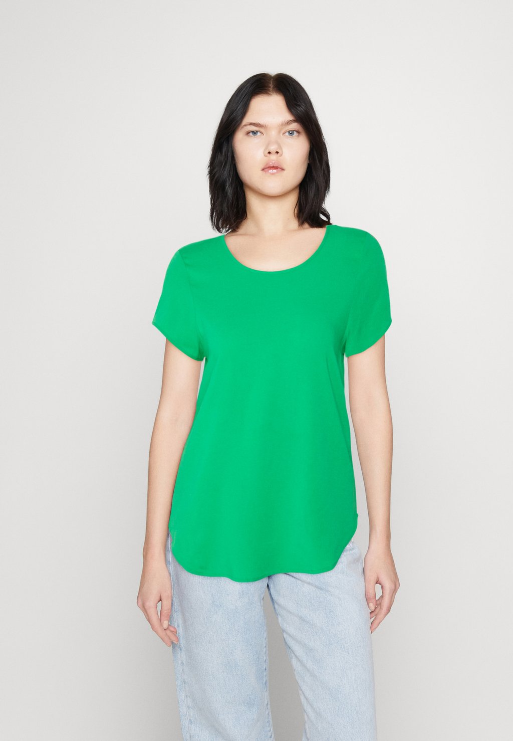 Блузка Vero Moda, зеленый