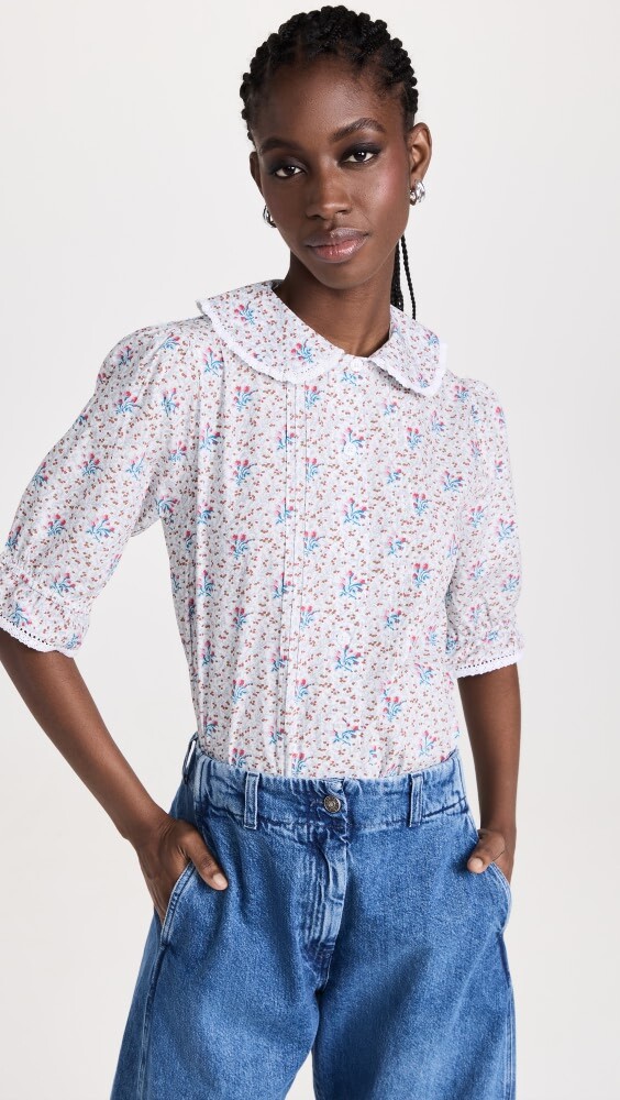 

Блуза BATSHEVA X Laura Ashley Owenn