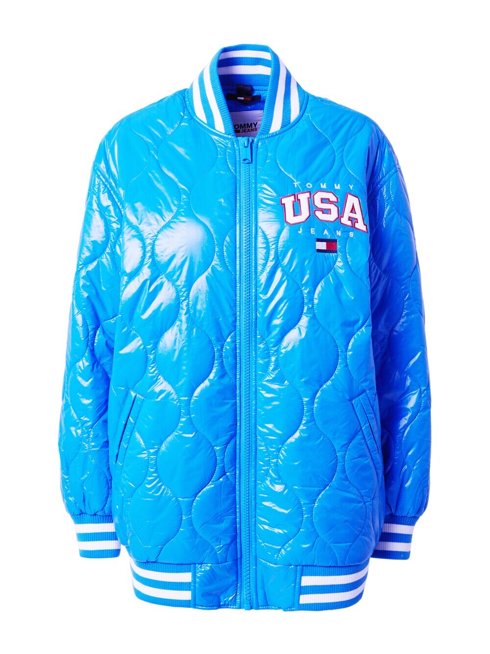 

Межсезонная куртка Tommy Jeans, лазурный, Синий