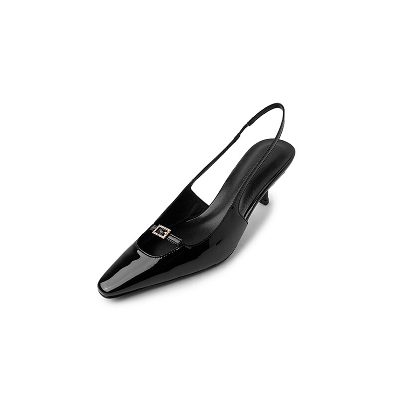 

Туфли женские на высоком каблуке Amazing Cure, цвет Black patent leather 6cm