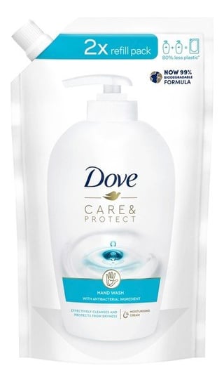 Питательное жидкое мыло Dove Care & Protect — объем 500 мл