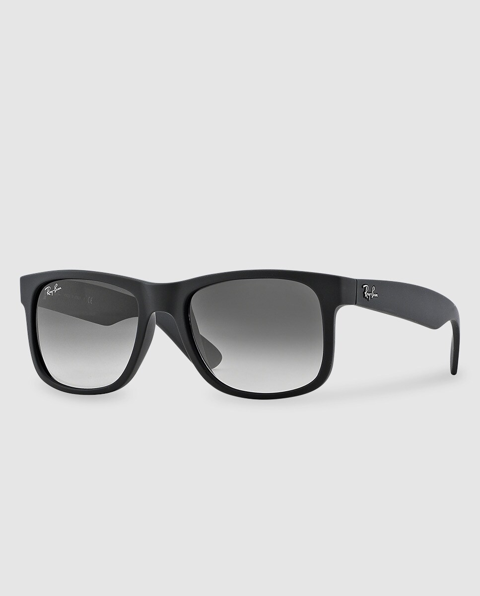 Черные солнцезащитные очки Justin Square Ray-Ban, черный