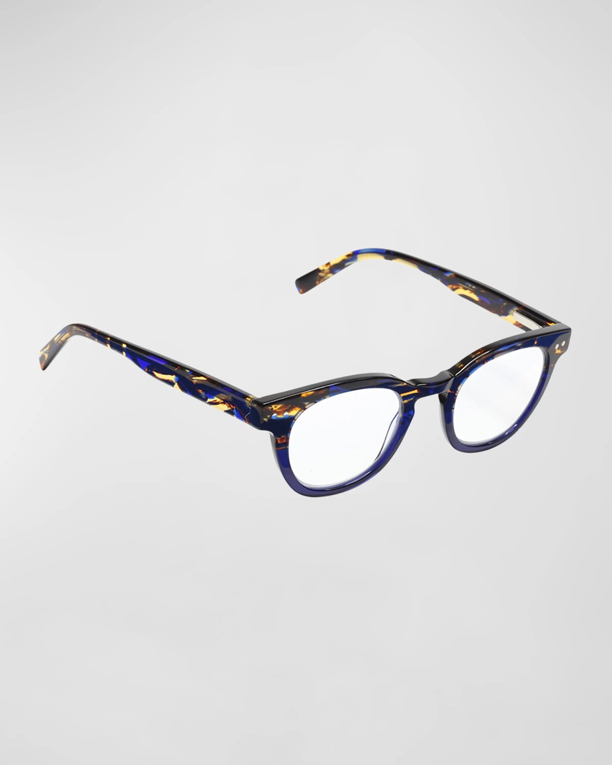 

Очки для чтения Waylaid Rounded Acetate Readers Eyebobs, цвет Tortoise/Navy