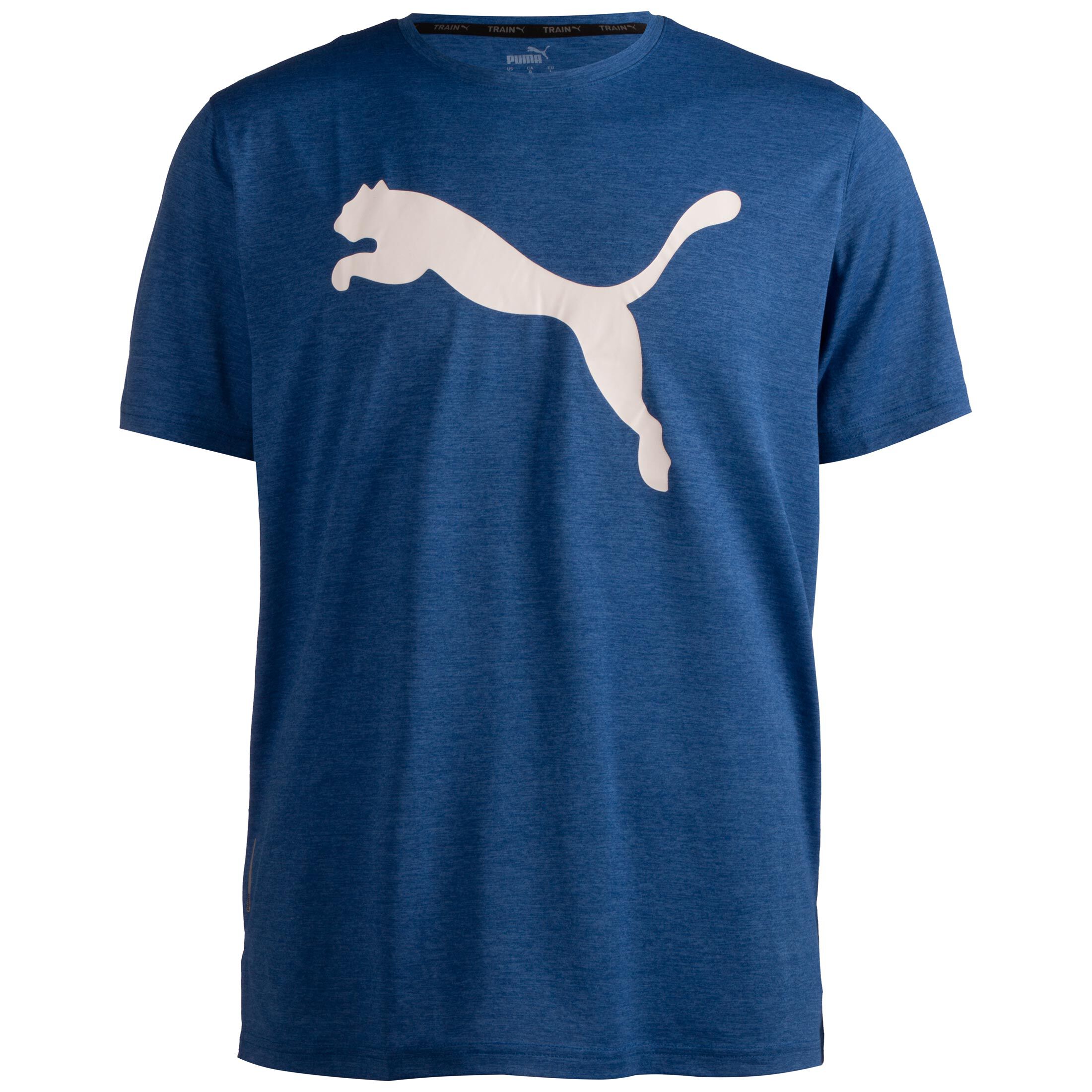 Рубашка Puma Trainingsshirt Train Favourite Heather Cat, синий футболка train fav heather cat puma светло синий