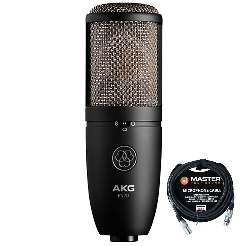 студийный микрофон akg p420 Конденсаторный микрофон AKG 3101H00430