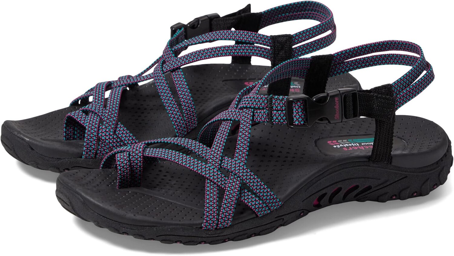 

Сандалии Reggae - Irie Mon SKECHERS, цвет Black Multi