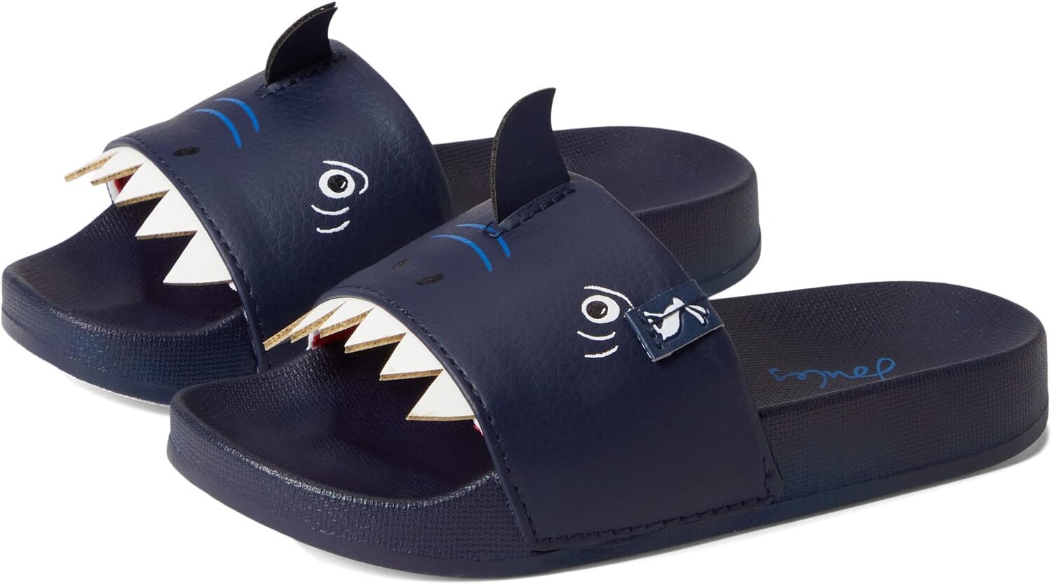 

Сандалии на плоской подошве Poolside Joules, цвет Shark Stripe