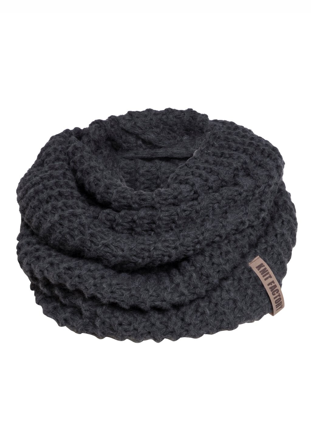 

Снуд ALEX Knit Factory, цвет anthracite