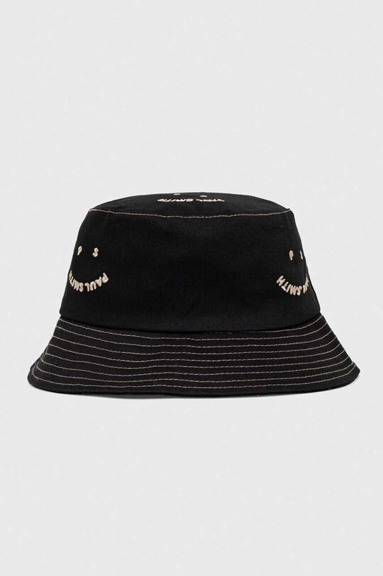 

Хлопковая шляпа PS Paul Smith, черный