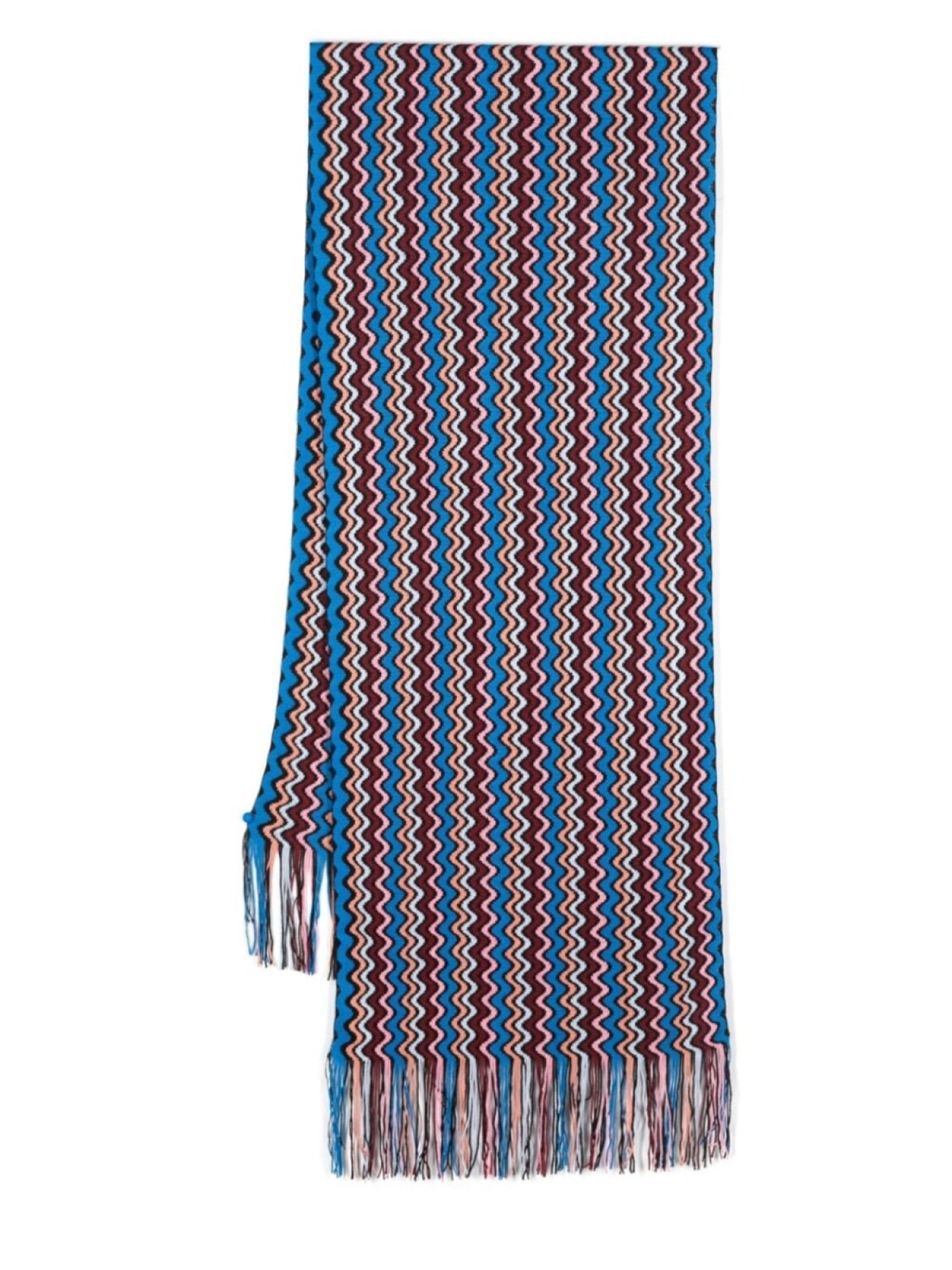 

Missoni шарф с волнистым узором, синий