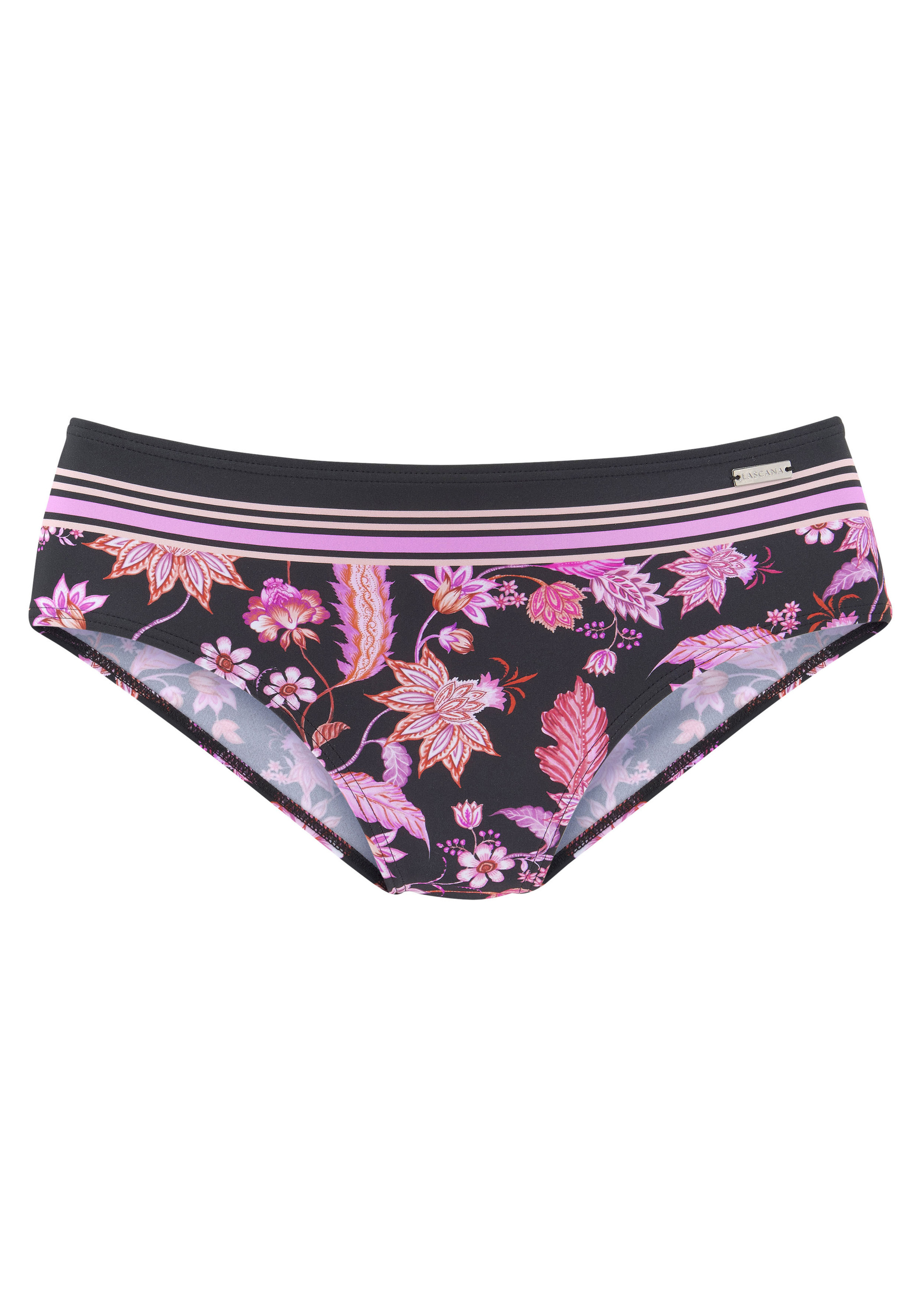 Плавки бикини LASCANA, цвет schwarz pink бикини lascana цвет lilac pink