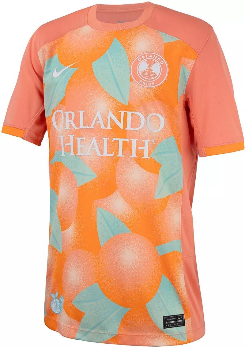 

Реплика выездной майки Nike Youth Orlando Pride 2024
