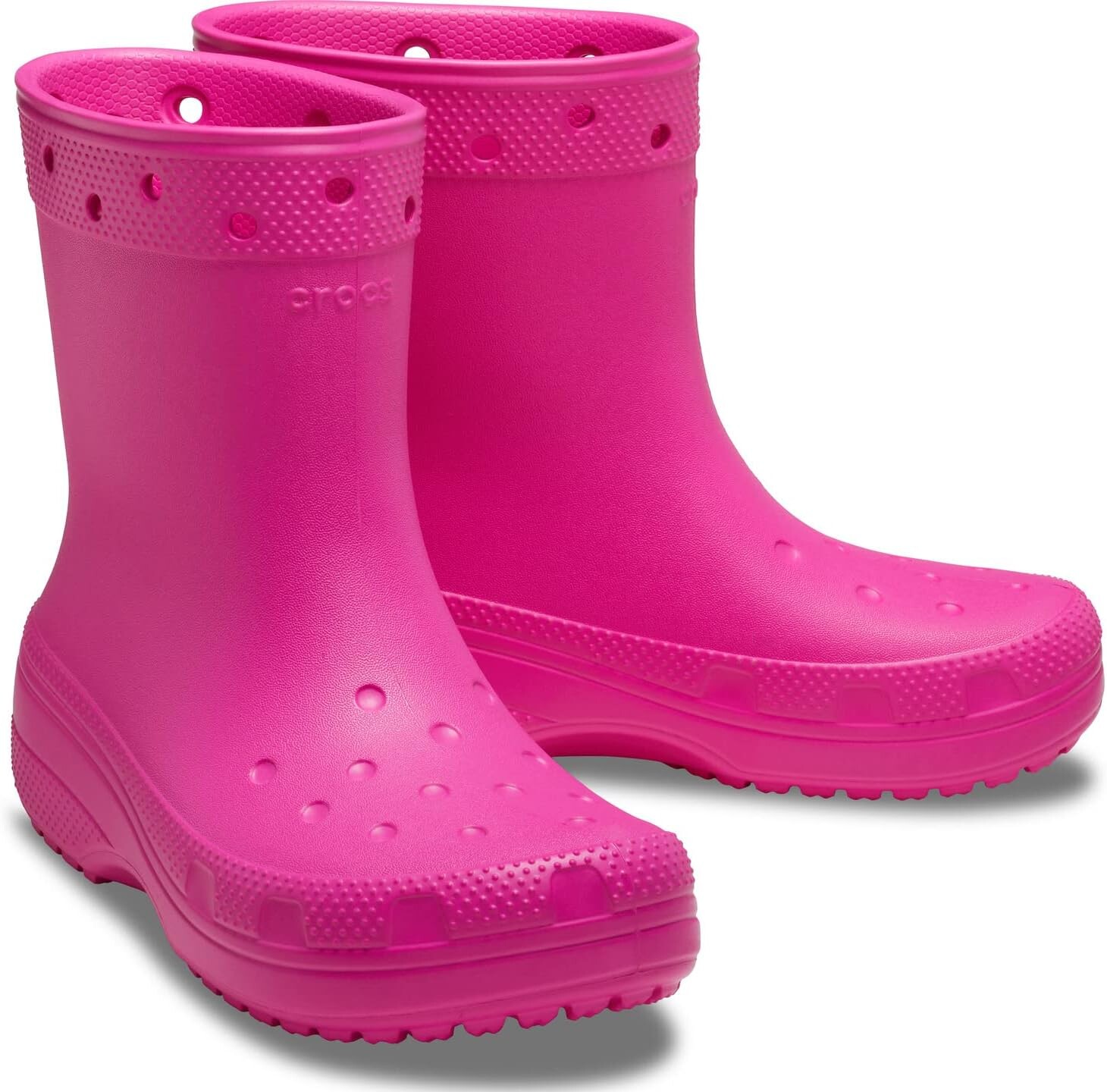 

Ботинки Crocs Classic Rain Boot, цвет Juice
