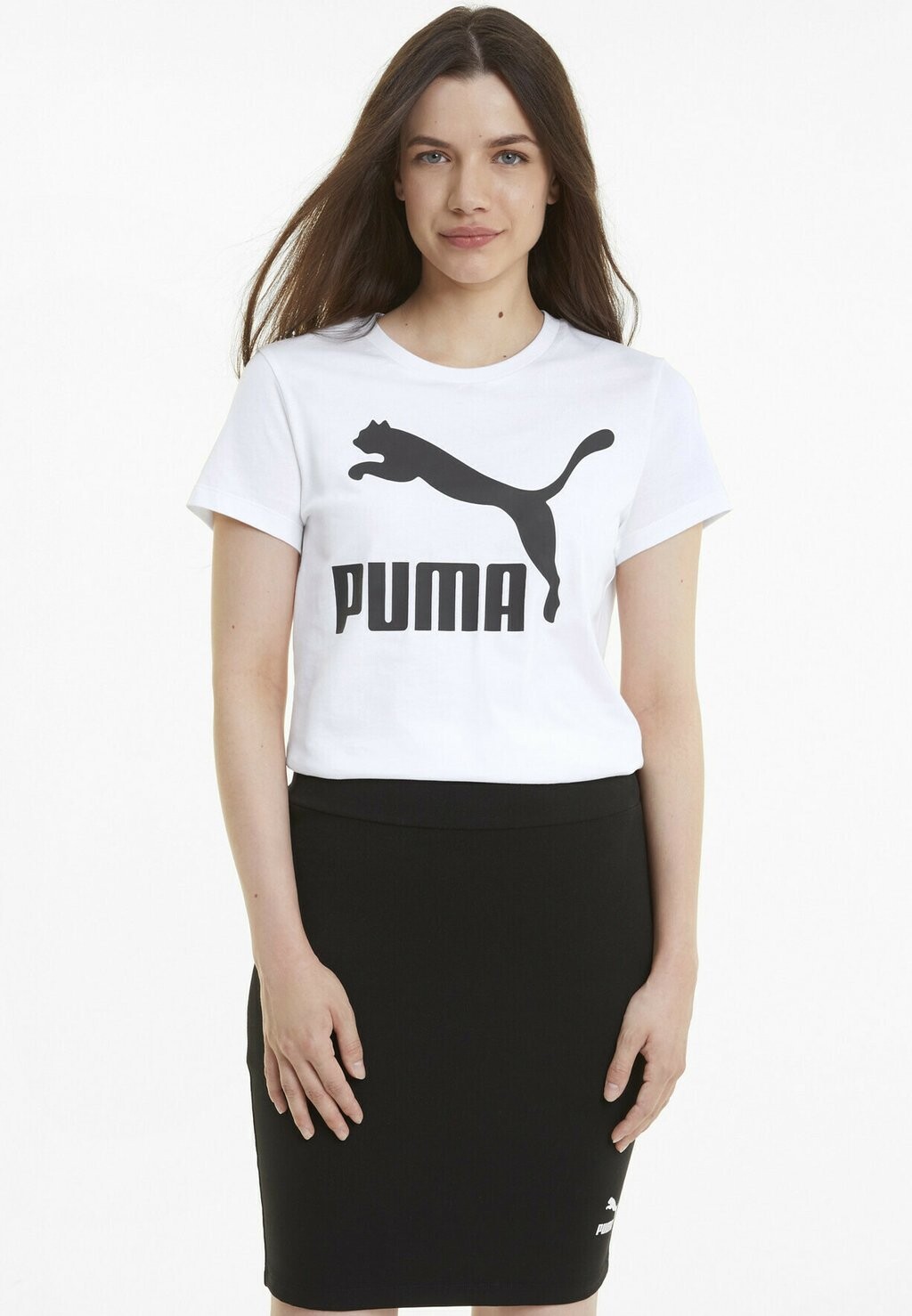 

Футболка с принтом Puma, Серый