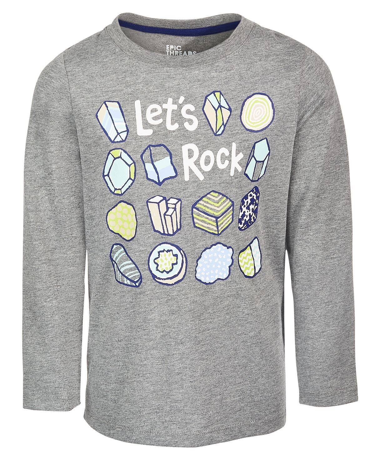 

Футболка с рисунком Little Boys Let's Rock, созданная для Macy's Epic Threads