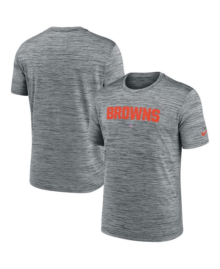 

Мужская серая футболка Cleveland Browns Velocity Performance Nike, серый