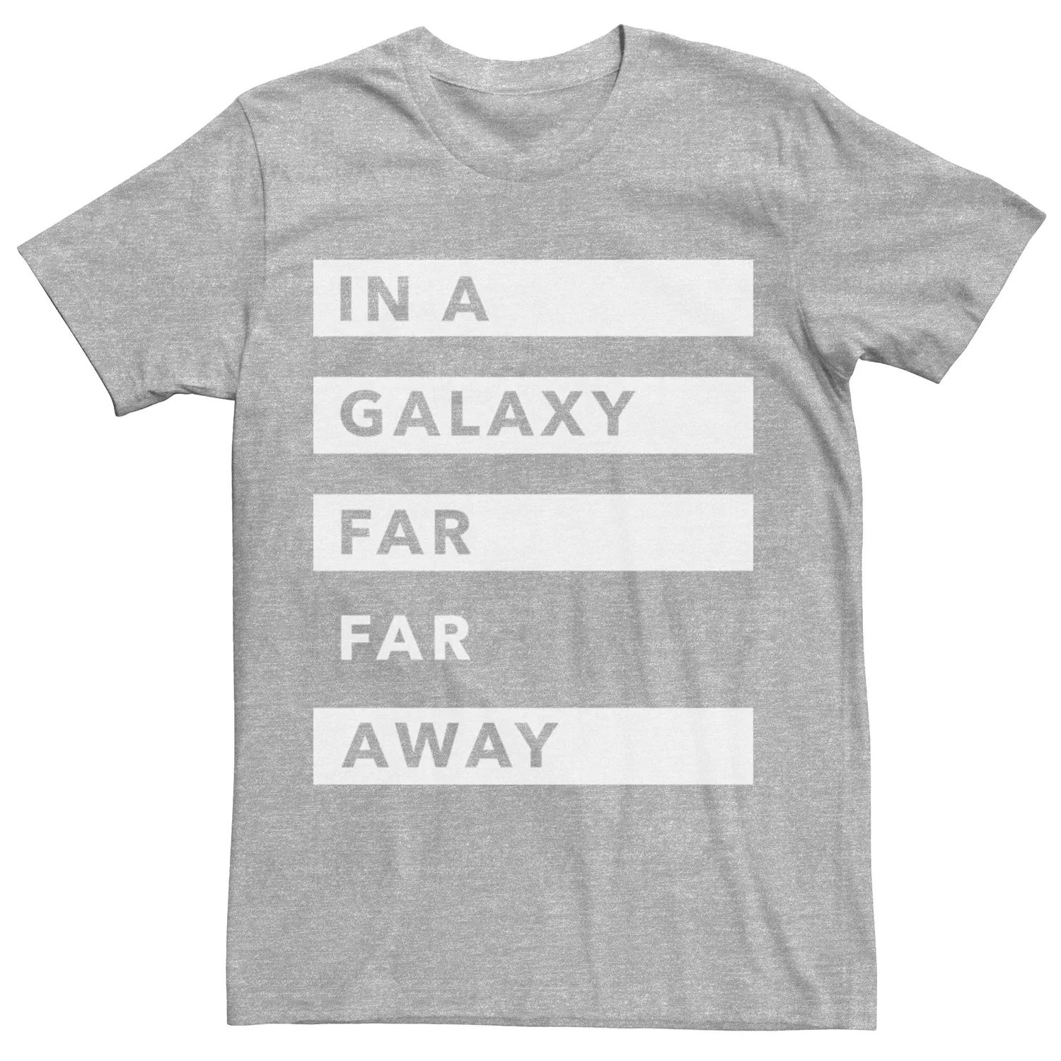 Мужская футболка Star Wars Far Far Away Word Stack Licensed Character