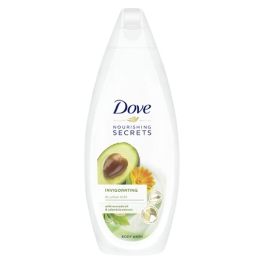

Бодрящий гель для душа, экстракт авокадо и календулы, 225 мл Dove Nourishing Secrets