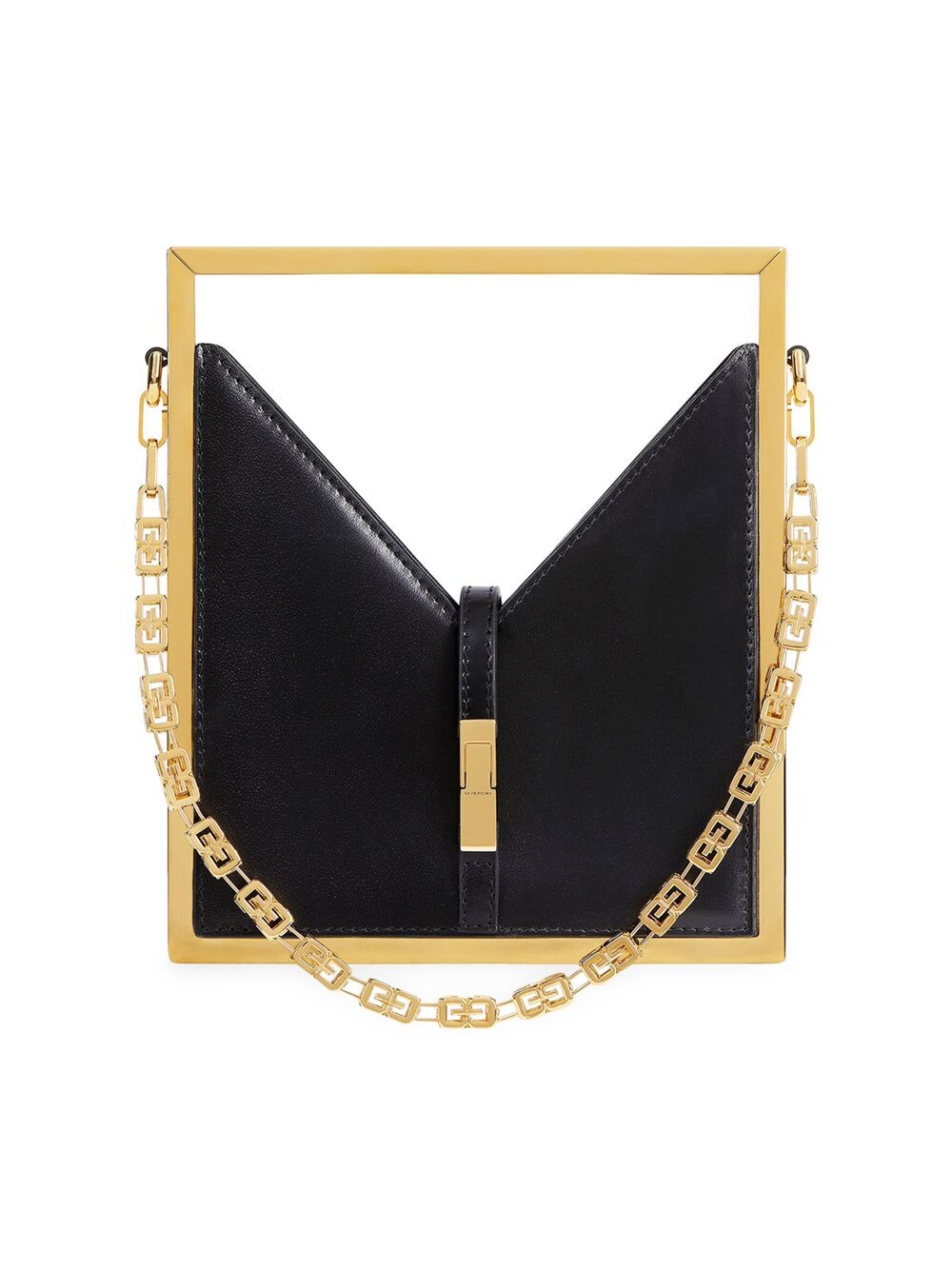 

Кожаная сумка Micro Cut Out Bag In Box Givenchy, черный