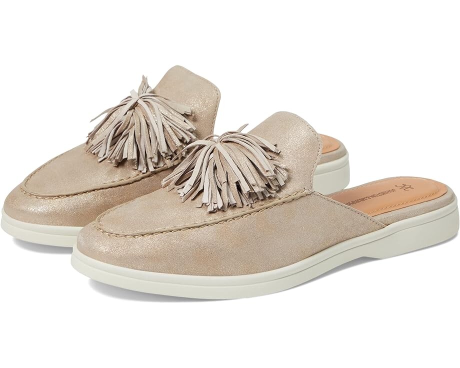 

Лоферы Johnston & Murphy Darlene Fringe Mule, золотой