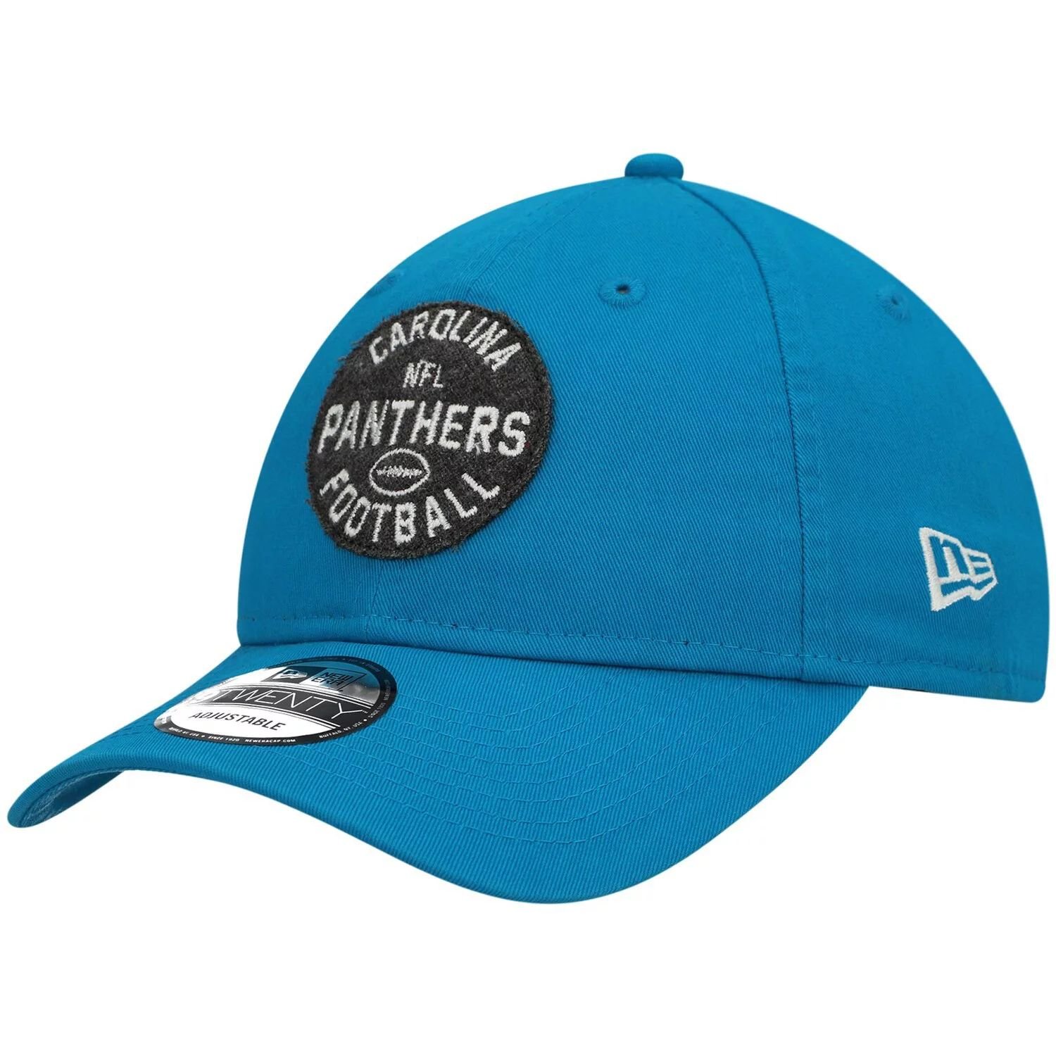 

Мужская регулируемая кепка New Era Blue Carolina Panthers Sideline Home 1930 9TWENTY