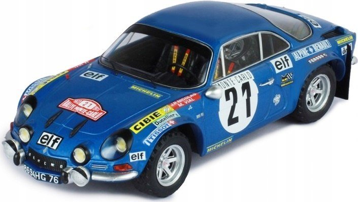 

Alpine Renault A110 #21 J-P Николас, модель IXO 1:24