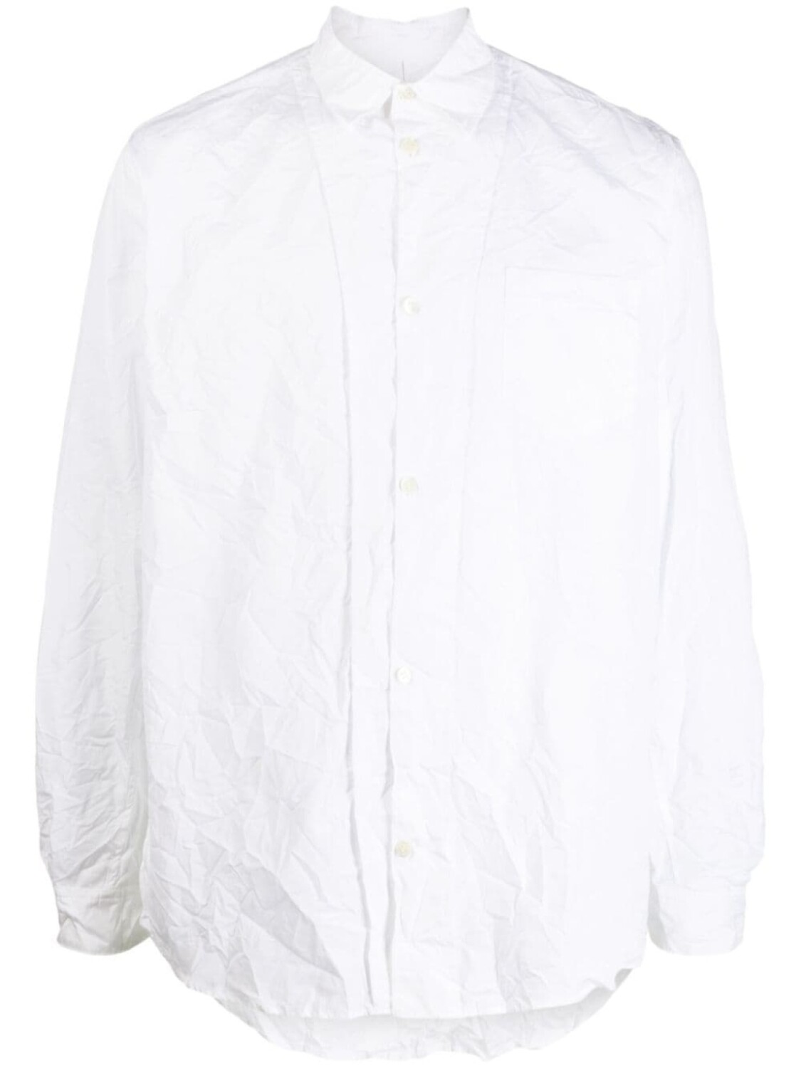 

Undercover long-sleeve cotton shirt, белый