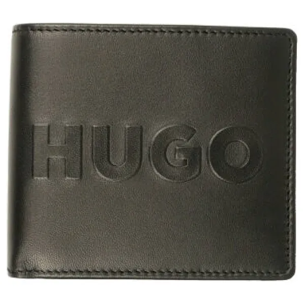 

Кожаный кошелек Tyler 4 Hugo, черный