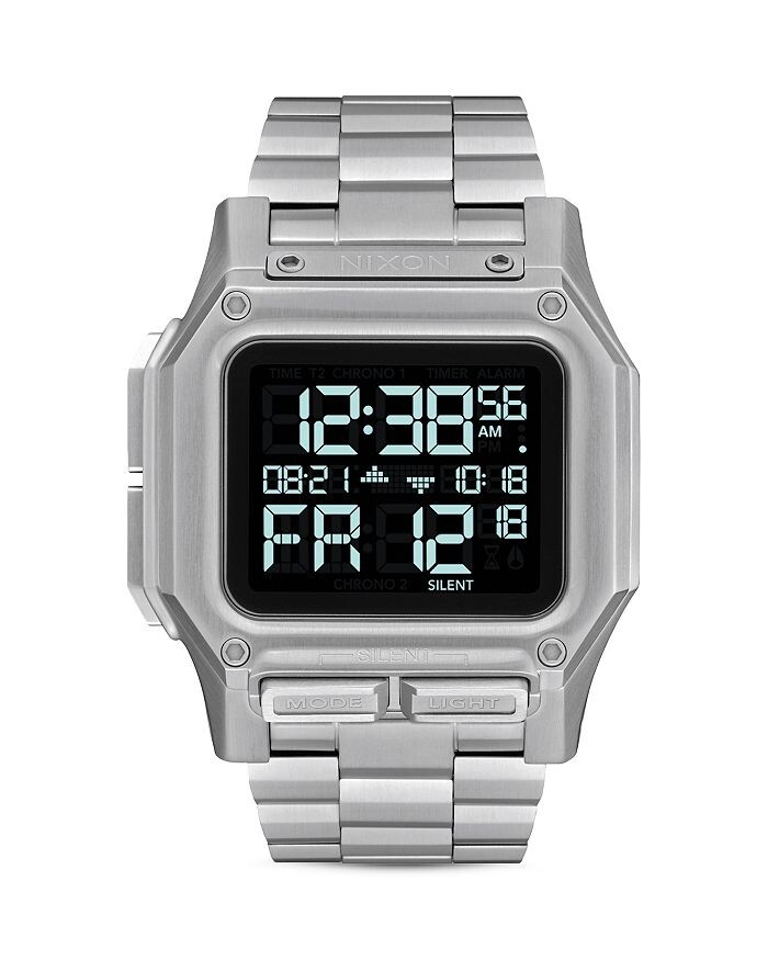 

Часы-браслет Regulus All-Black Link, 46 мм Nixon