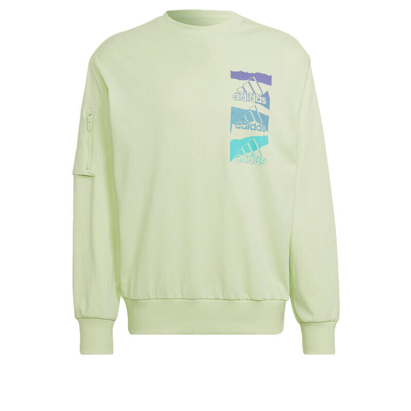 

Толстовка Essentials Brandlove – гендерно нейтральная ADIDAS, цвет gruen