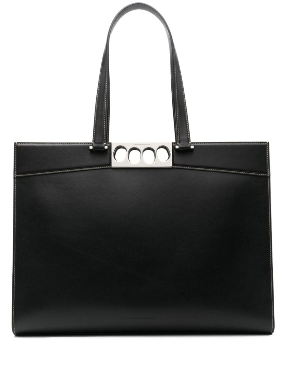 

Alexander McQueen сумка-тоут The Grip East West, черный