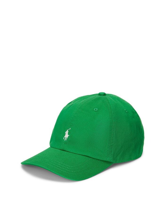 

Хлопковая бейсболка чинос Big Boys Polo Ralph Lauren, зеленый
