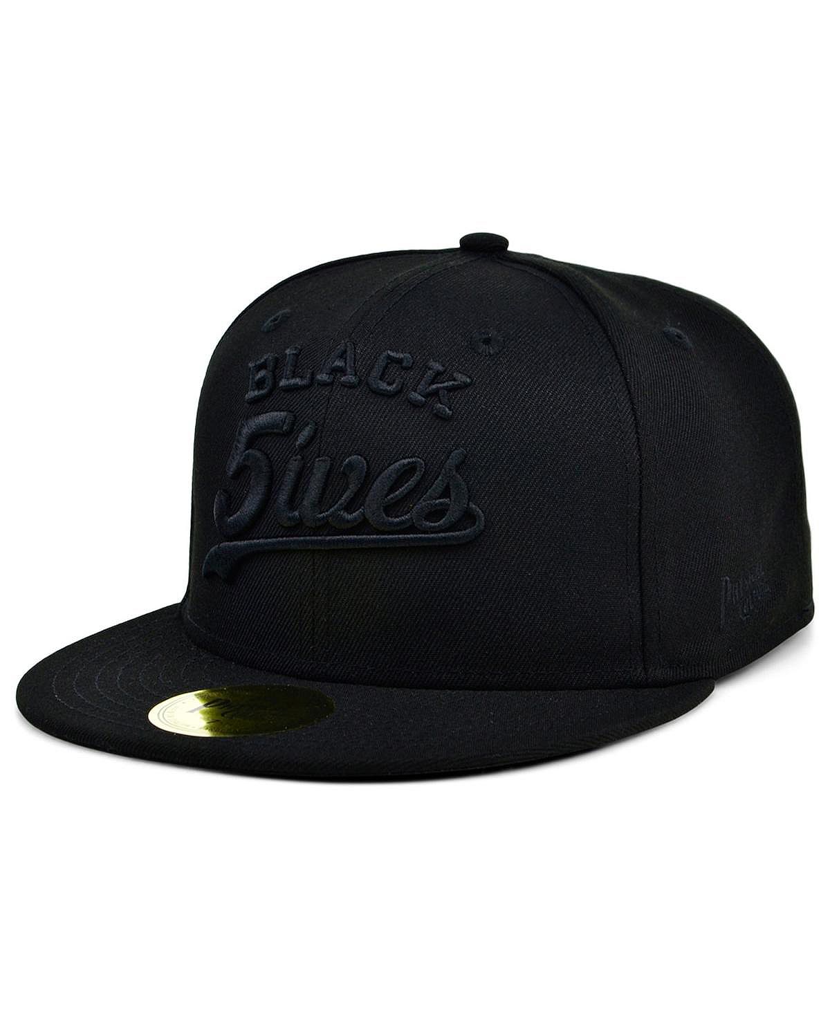 Мужская черная приталенная шляпа Fives Physical Culture