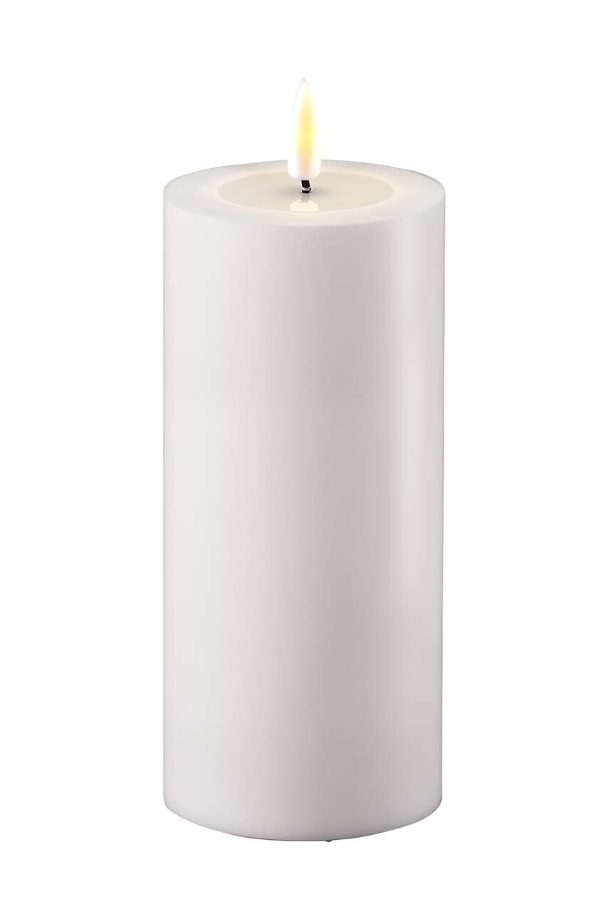 

Светодиодная свеча Deluxe Homeart 7,5 х 15 см, белый