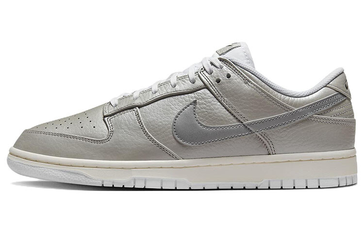 

Nike Dunk Low серебристый металлик