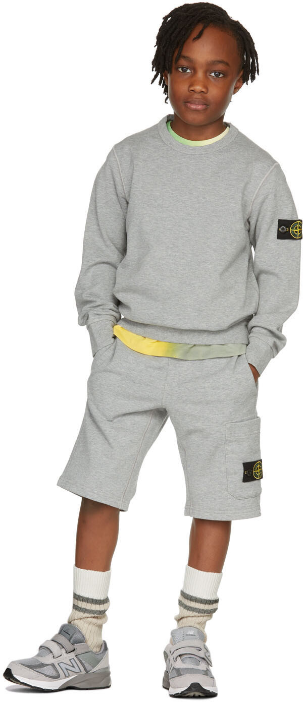 

Толстовка Kids Grey Classic Меланжевый серый Код поставщика: 61340 Stone Island Junior