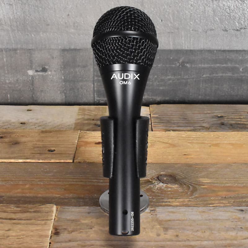 Динамический микрофон Audix OM6 Dynamic Vocal Microphone динамический микрофон akg d5 standard dynamic vocal microphone