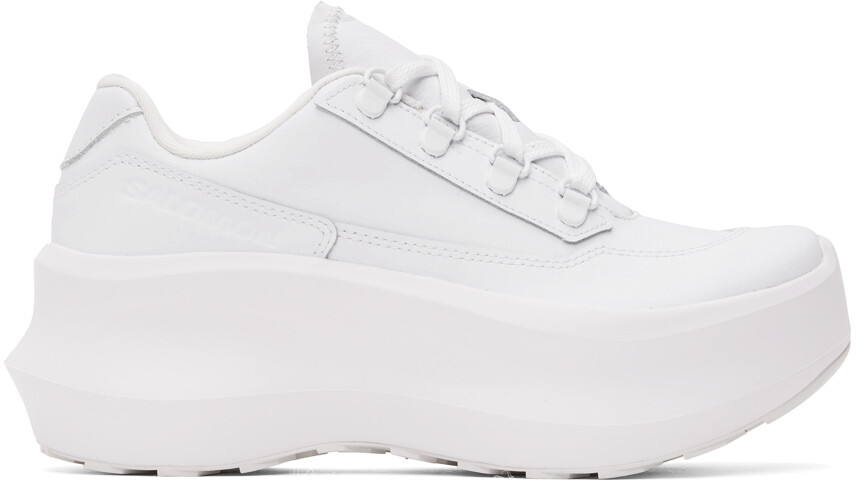 

Белые кроссовки Comme des Garçons Salomon Edition SR811