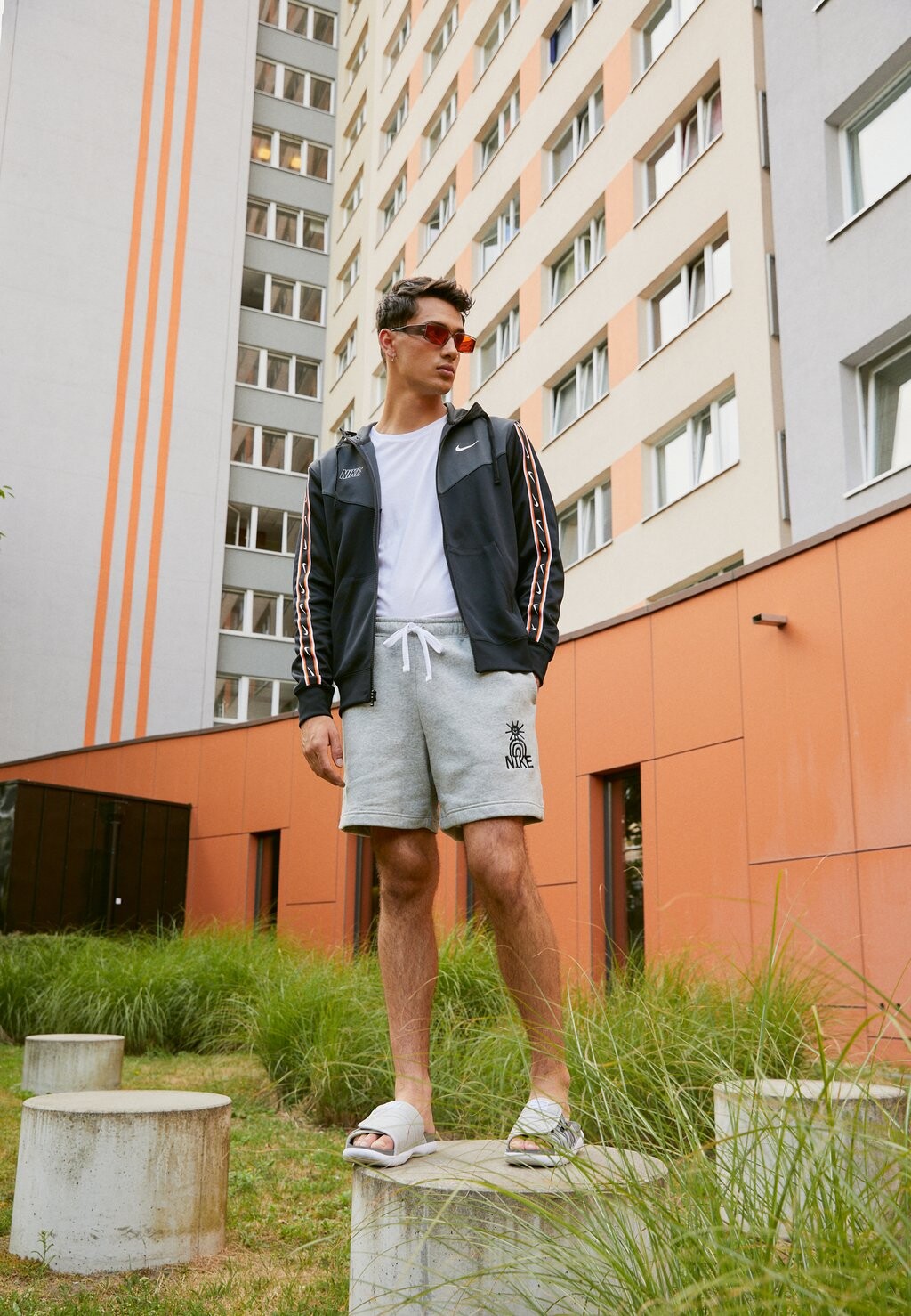 

Куртка тренировочная M NSW REPEAT SW PK FZ Nike Sportswear, черный