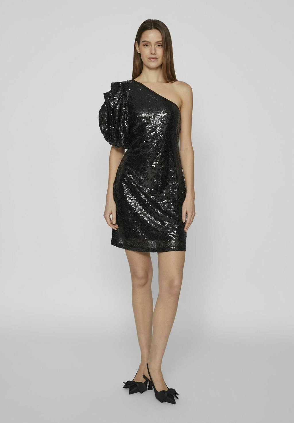 Коктейльное/праздничное платье PAILLETTEN VILA ROUGE, цвет black