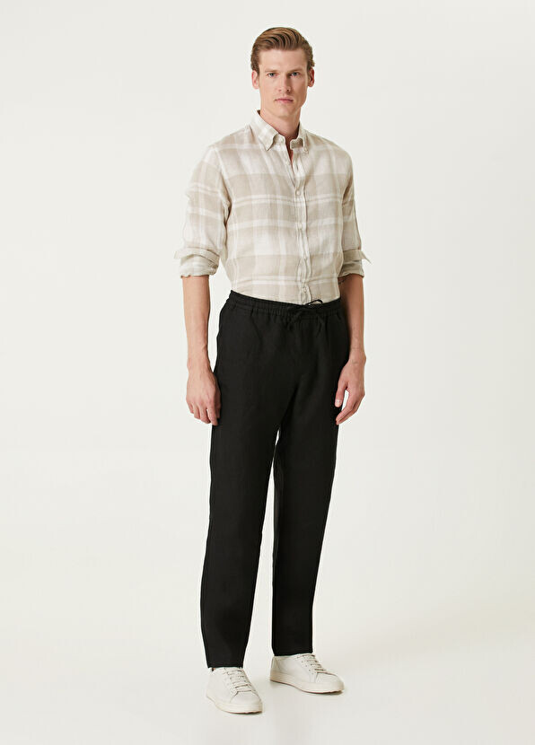 

Льняные брюки Beymen Collection, черный