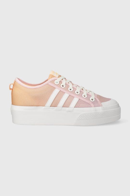 

Кроссовки Nice на платформе adidas Originals, розовый