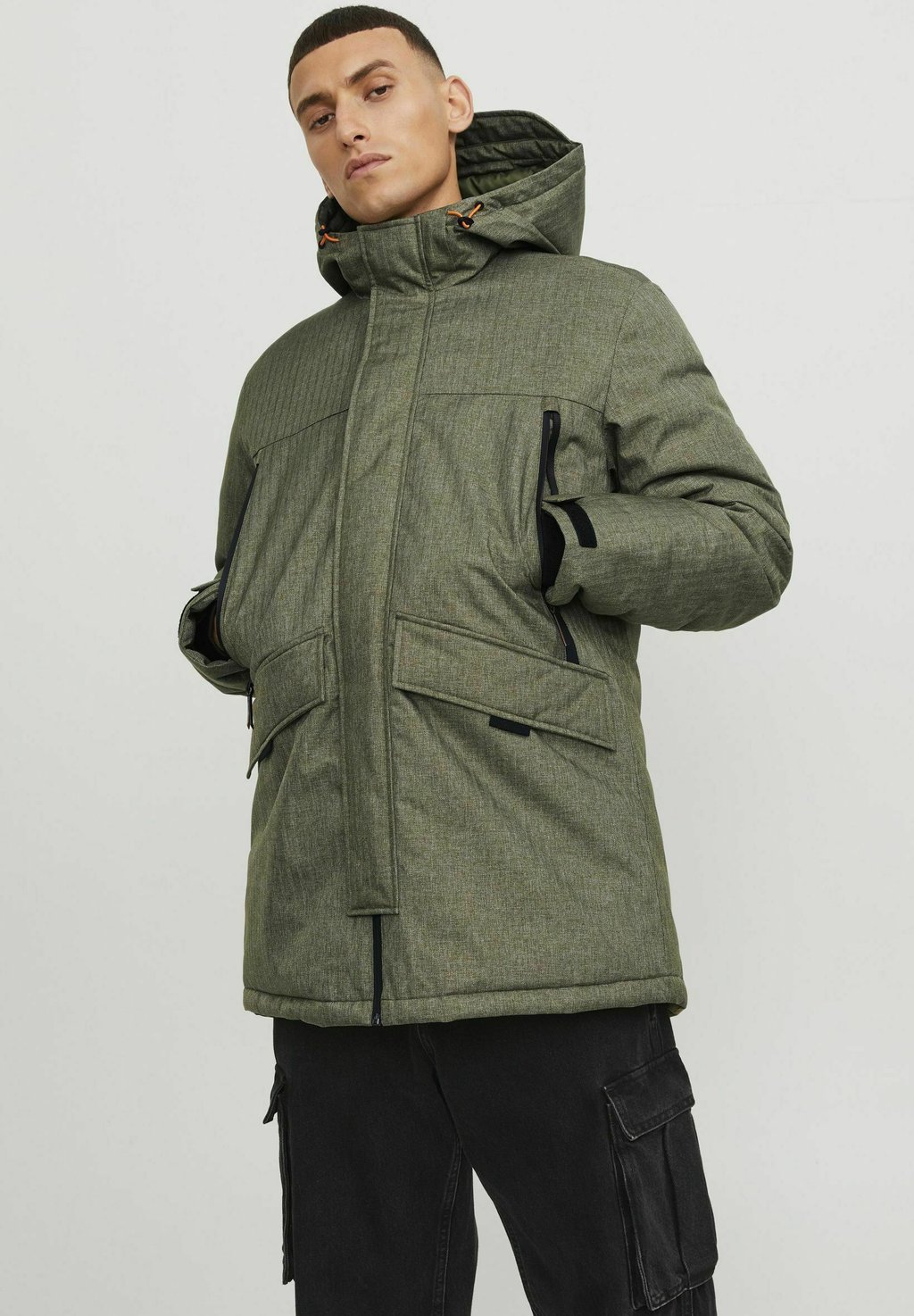 

Парка Klassischer Jack & Jones, цвет olive night