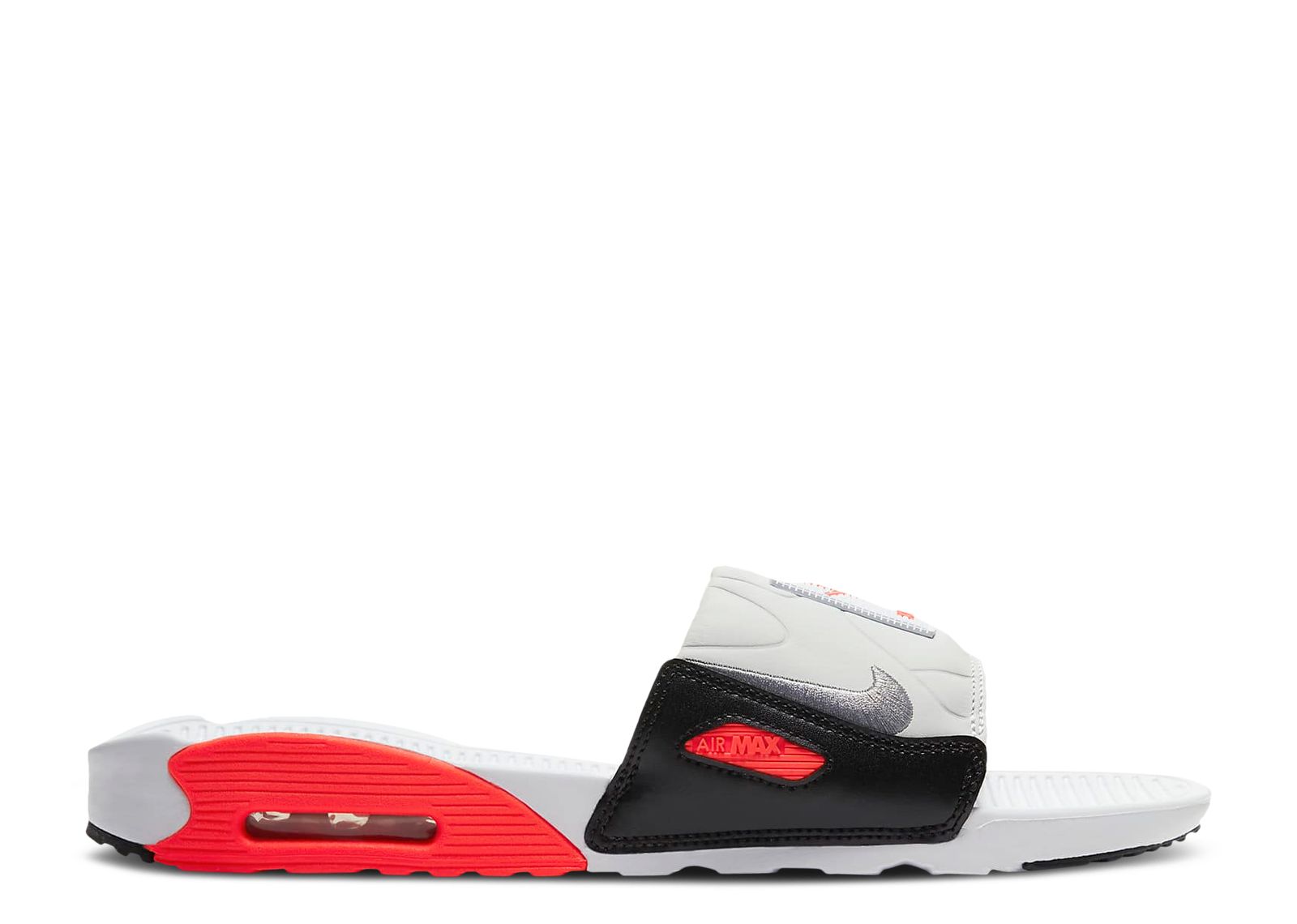 Кроссовки Nike Air Max 90 Slide 'Infrared', белый