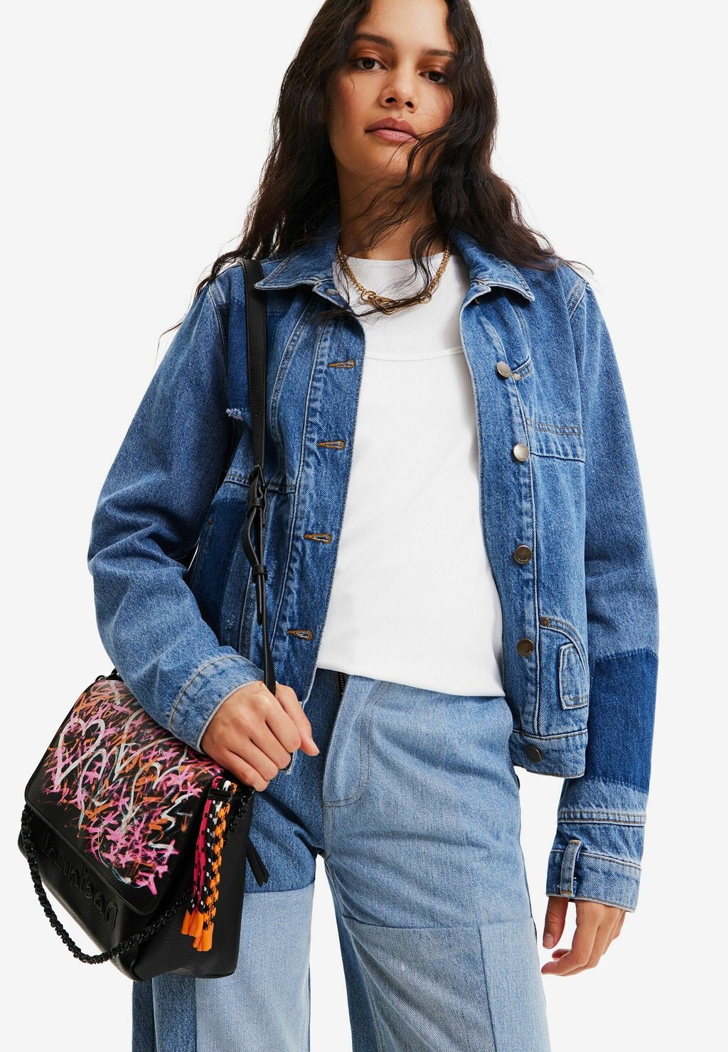 

Сумка через плечо Desigual, черный