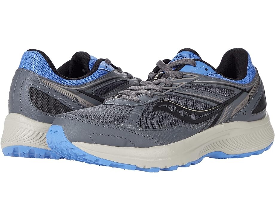 кроссовки cohesion 16 saucony цвет charcoal petal Кроссовки Saucony Cohesion TR 14, цвет Charcoal/Jewel