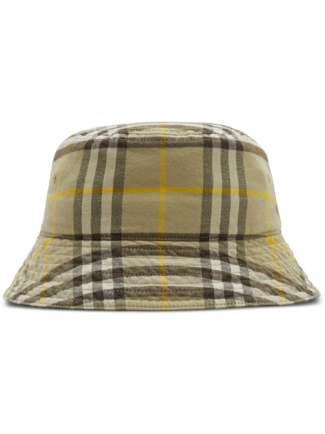 

Burberry Vintage Check cotton bucket hat, зеленый