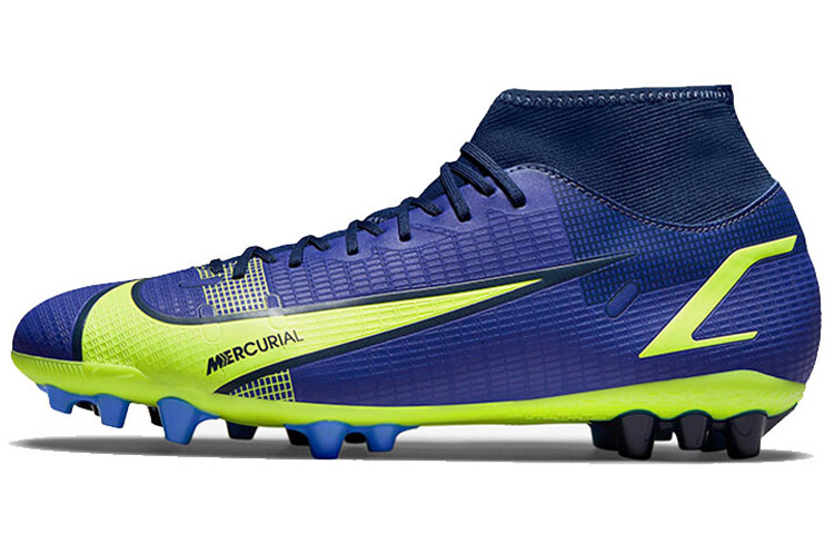 

Футбольные бутсы Nike Mercurial Superfly 8 Academy AG синие