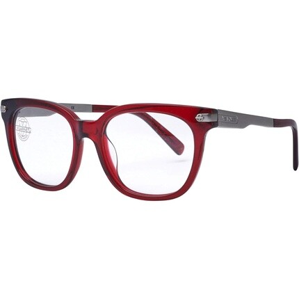 

Очки Vuarnet VL-1407 0003-1136 Ацетат Пластик - Металл Красный Кристалл - Серебристый Матовый