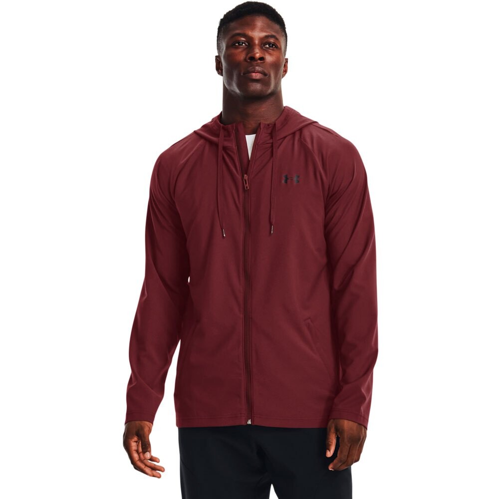 

Куртка Under Armour Woven Perforated Windbreaker, красный